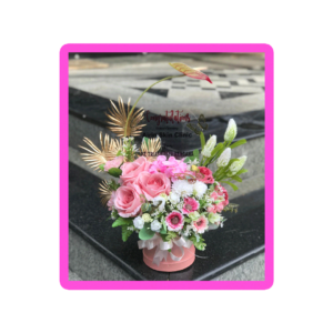 jual bunga meja surabaya